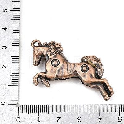 Tibetan Style Alloy Pendants AL-CBA2376-26R-1