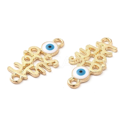 Alloy Enamel Connector Charms ENAM-Z006-05KCG-1