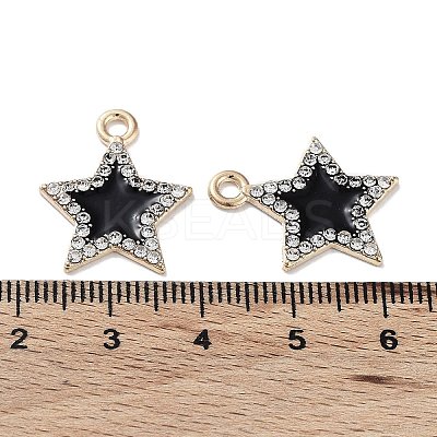 Alloy Enamel Pendants FIND-C042-06G-05-1