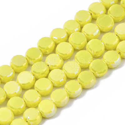 Electroplate Glass Beads Strands EGLA-Q125-002-A04-1