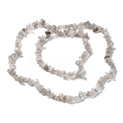 Natural Chalcedony Beads Strands LS-G-M205-83-1
