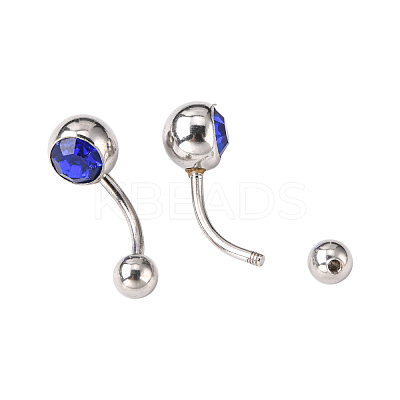 304 Stainless Steel Belly Rings EJEW-I053-02B-1