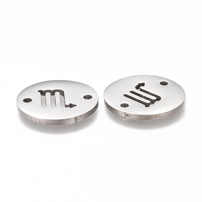 Tarnish Resistant Polishing 201 Stainless Steel Links Connectors LS-STAS-Z001-A-04P-1