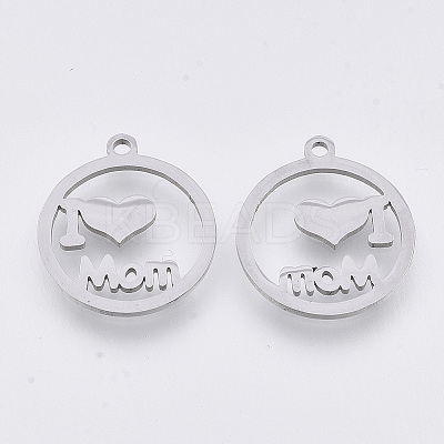 Non-Tarnish Mother's Day Theme LS-STAS-T044-114P-1