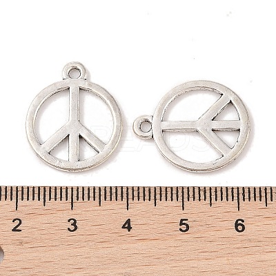 Tibetan Style Alloy Pendants TIBEP-K67-AS-RS-1
