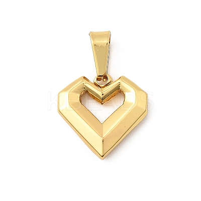 304 Stainless Steel Pendants STAS-C163-01B-G-1