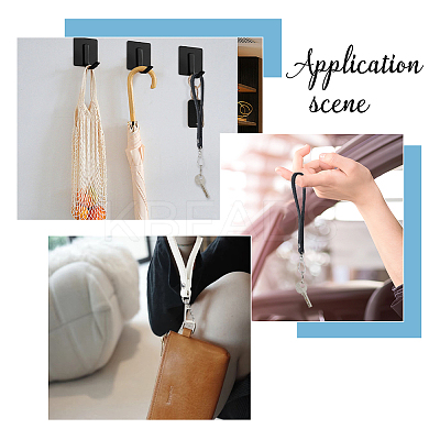 2Pcs 2 Colors Polyester Mobile Phone Straps HJEW-HS0001-03-1