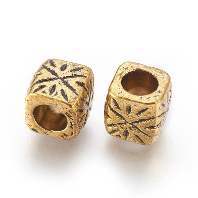Tibetan Style Spacer Beads GLF0986Y-1