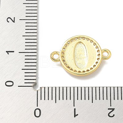 Rack Plating Brass Micro Pave Clear Cubic Zirconia Religion Virgin Mary Connector Charms KK-L224-094G-05-1