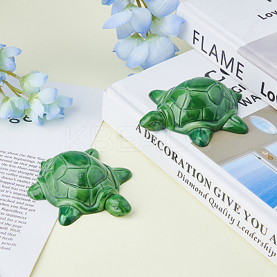 Resin Tortoise Covers Toilet Bolts DJEW-WH0072-14-1