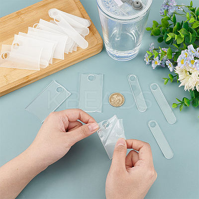 Acrylic Blanks Wine Glass Charms DIY-WH0578-03-1