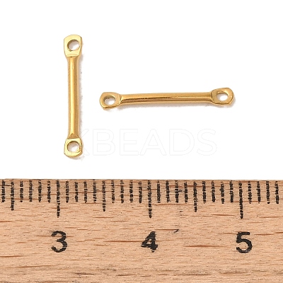 Ion Plating(IP) 304 Stainless Steel Connector Charms STAS-Q323-06B-G-1