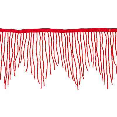 1.8 Yards Glass Beads Fringe Tassel Lace Trim Ribbon OCOR-OC0001-70B-1