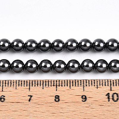 Baking Paint Pearlized Glass Pearl Bead Strands HY-N002-5mm-A02-1