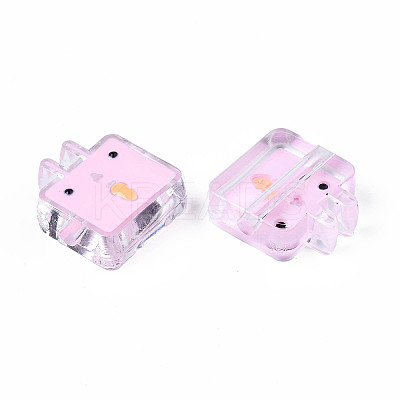 Transparent Acrylic Beads LS-ACRC-S039-10F-1