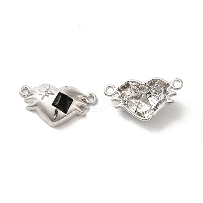 Alloy Connector Charms PALLOY-K001-089P-02-1