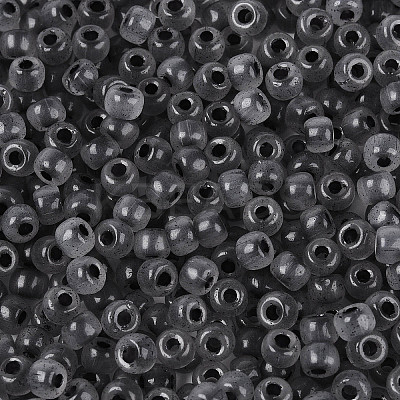 6/0 Transparent Inside Colours Glass Seed Beads SEED-N008-08A-1