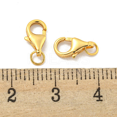 925 Sterling Silver Lobster Claw Clasps LS-STER-C005-10G-1