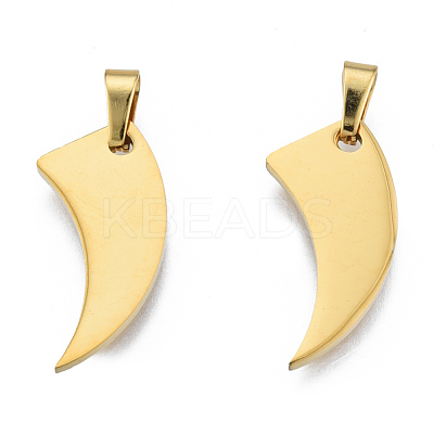 Ion Plating(IP) 201 Stainless Steel Pendants STAS-N098-199LG-1