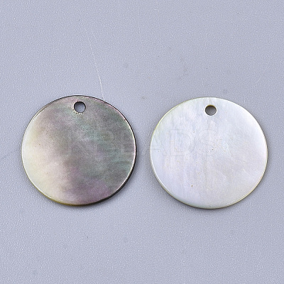 Black Lip Shell Pendants LS-SSHEL-S251-36B-1