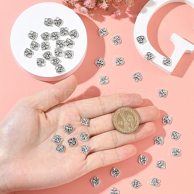 50Pcs Tibetan Style Alloy Pendants FIND-YW0010-36-1