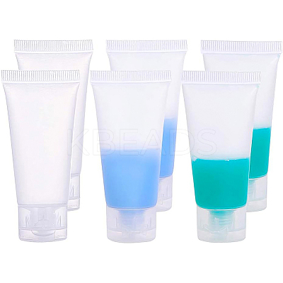 20ml Matte PE Plastic Refillable Flip Top Cap Bottles MRMJ-WH0024-01A-1