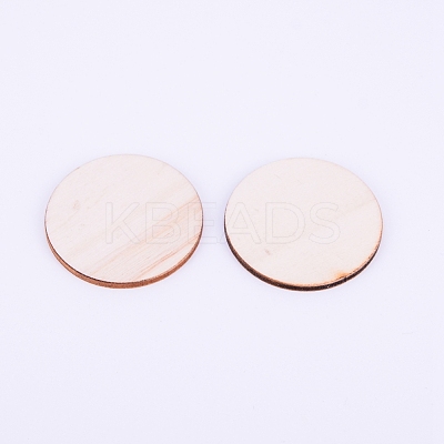Wooden Cabochon WOOD-WH0104-23A-1