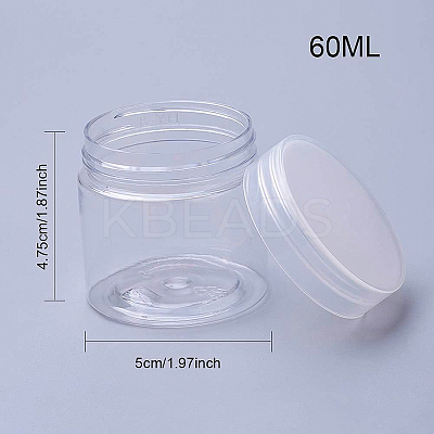 Transparent Plastic Bead Containers CON-WH0068-21-1