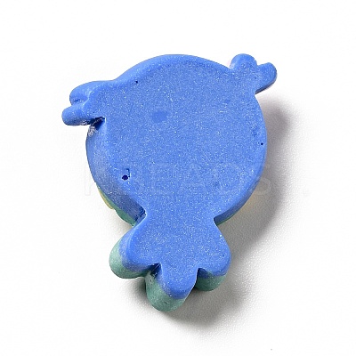 Cartoon Animal Opaque Resin Cabochons RESI-B012-07B-1