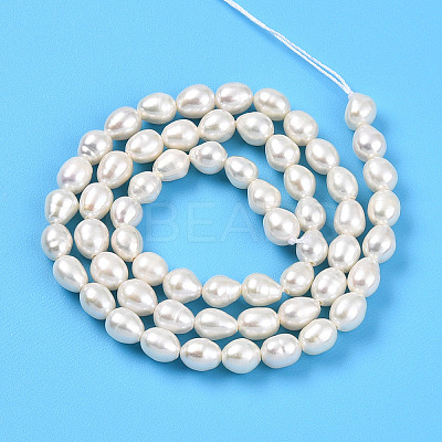 Natural Cultured Freshwater Pearl Beads Strands PEAR-N012-05X-1
