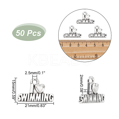 Tibetan Style Zinc Alloy Charms FIND-GL0001-24-1