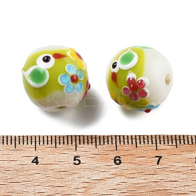 Handmade Lampwork Beads LAMP-K042-06D-1
