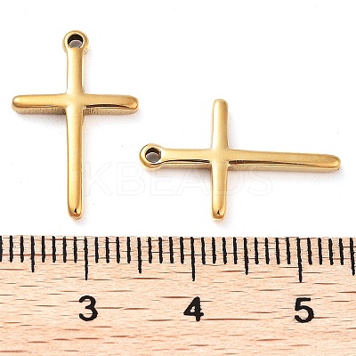 304 Stainless Steel Pendants STAS-L022-379G-1
