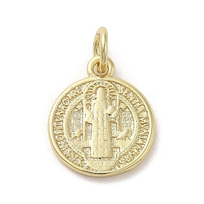 Brass Charms KK-E091-03G-1