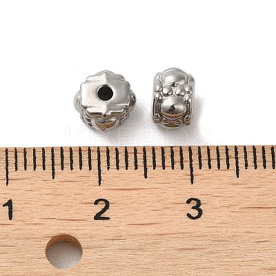 Tarnish Resistant 304 Stainless Steel Beads STAS-I203-34P-1