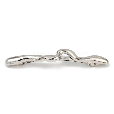 Alloy with Iron Clip Hair Barrettes PHAR-G014-05C-P-1