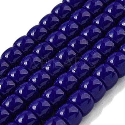Opaque Glass Beads Strands LS-GLAA-NH0002-B01-1