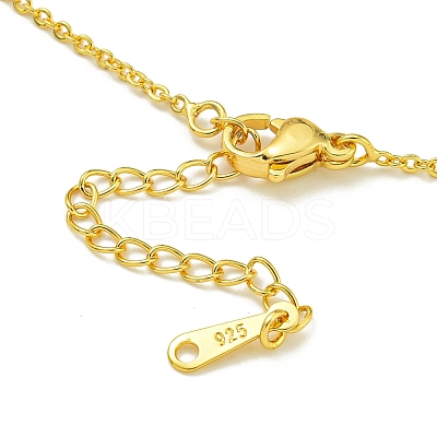 Ion Plating(IP) 304 Stainless Steel Cable Chain Necklaces NJEW-H040-06G-1