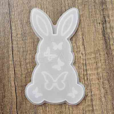 Easter Theme Rabbit with Butterfly Pattern DIY Silicone Table Lamp Molds SIMO-G008-02A-1