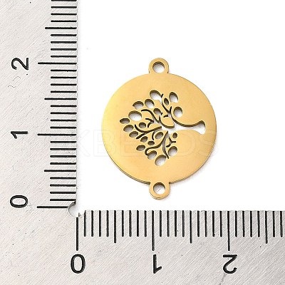 304 Stainless Steel Connector Charms LS-STAS-D013-02B-G-1