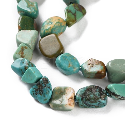 Natural Hubei Turquoise Beads Strands G-P497-01C-51-1