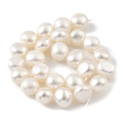 Natural Cultured Freshwater Pearl Beads Strands PEAR-A006-08G-1