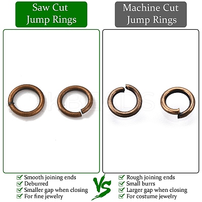 Brass Saw Cut Saw Cut Open Jump Rings KK-M165-5mm-03R-RS-1