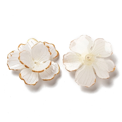 Golden Edge Flower Bead Cap SACR-C002-29-1