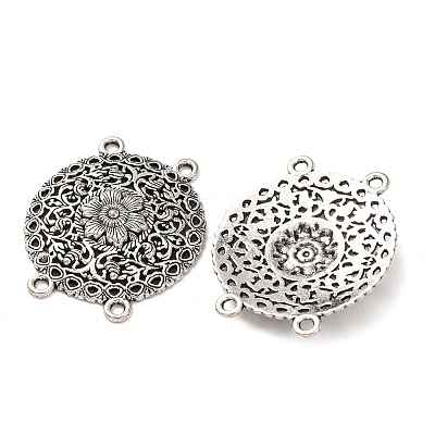 Tibetan Style Alloy Multi-Strand Links FIND-C094-20AS-1