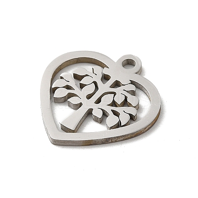 Non-Tarnish 201 Stainless Steel Charms LS-STAS-E206-06P-04-1