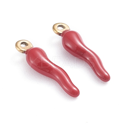 Ion Plating(IP) 304 Stainless Steel Pendants STAS-I148-02G-11-1