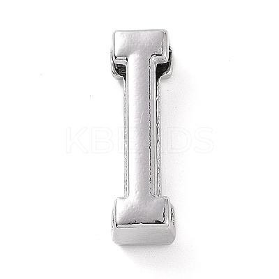 Alloy Letter Slide Charms FIND-A023-17I-1