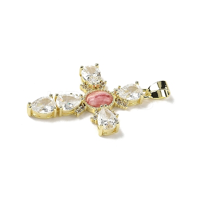 Natural Rhodochrosite Pendants G-P585-04G-05-1