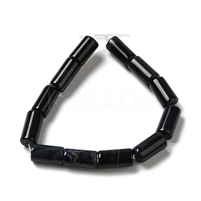 Natural Agate Beads Strands G-H295-E01-1